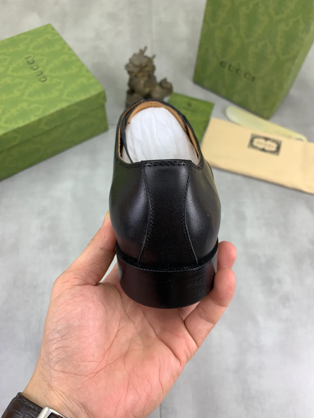 Men's men's shoes 💰P560 [New style] Water dyed cowhide 💰💎💎💎 [Gucci] GUCCI high-end men's formal business leather shoes, original order 1:1! Original imported high-end open-edge beaded calfskin, original metal buckle, imported first-layer cowhide lining for feet. Original outsole, men's shoe size: 39-44 (45 customized) 3️⃣ colors available